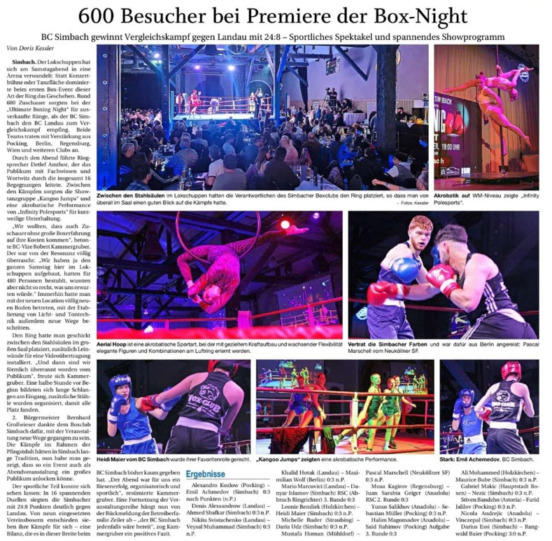 Box-Night in Simbach